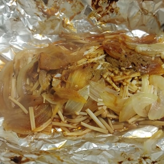 イカワタの味噌ホイル焼き（イカ全部食べ1）